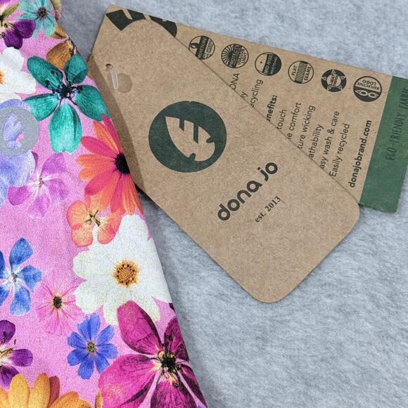 Dona Jo Floral Active Skort Pink Size S NWT - Picture 6 of 7